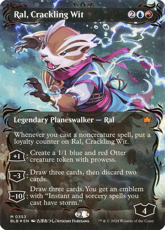 Card image of Ral, Crackling Wit