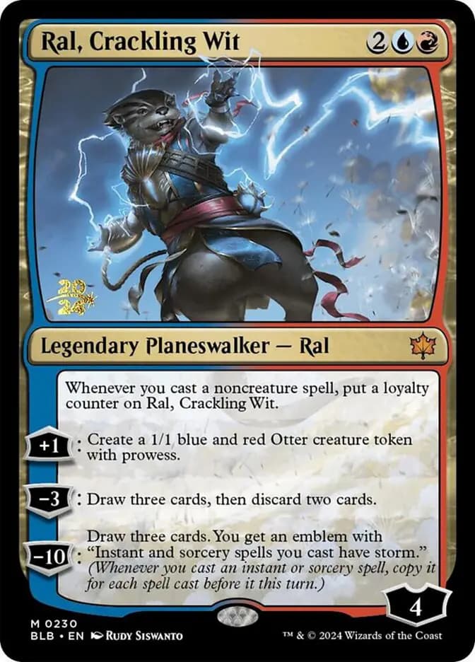 Card image of Ral, Crackling Wit