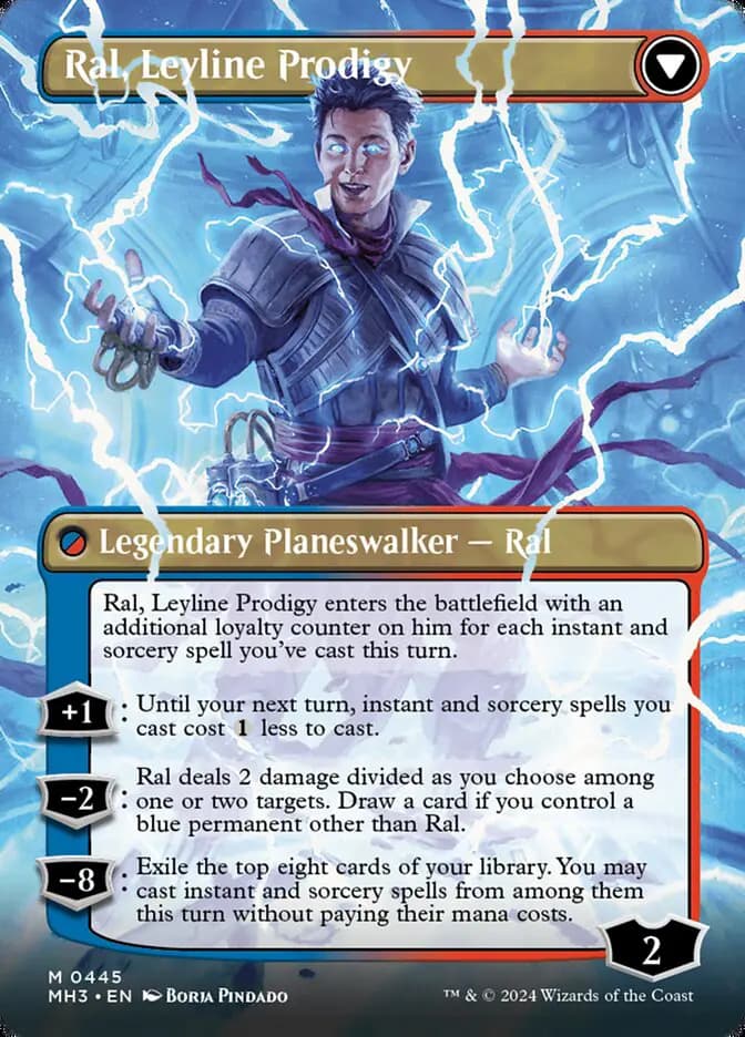 Card image of Ral, Monsoon Mage / Ral, Leyline Prodigy