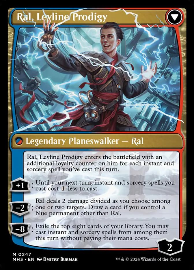 Card image of Ral, Monsoon Mage / Ral, Leyline Prodigy
