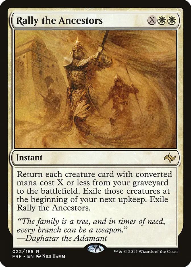 Card image of Rally the Ancestors