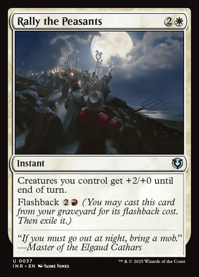Card image of Rally the Peasants