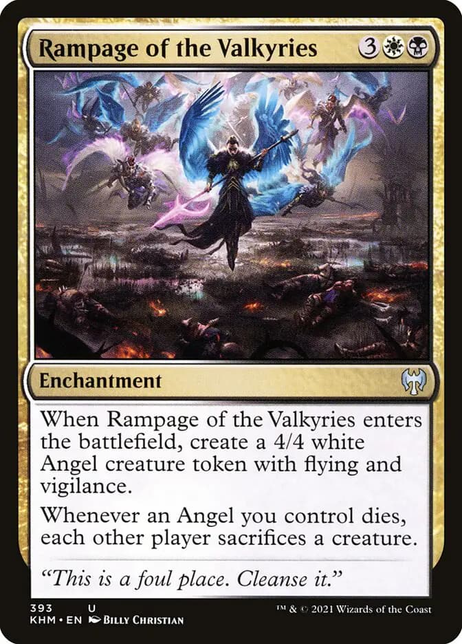 Card image of Rampage of the Valkyries