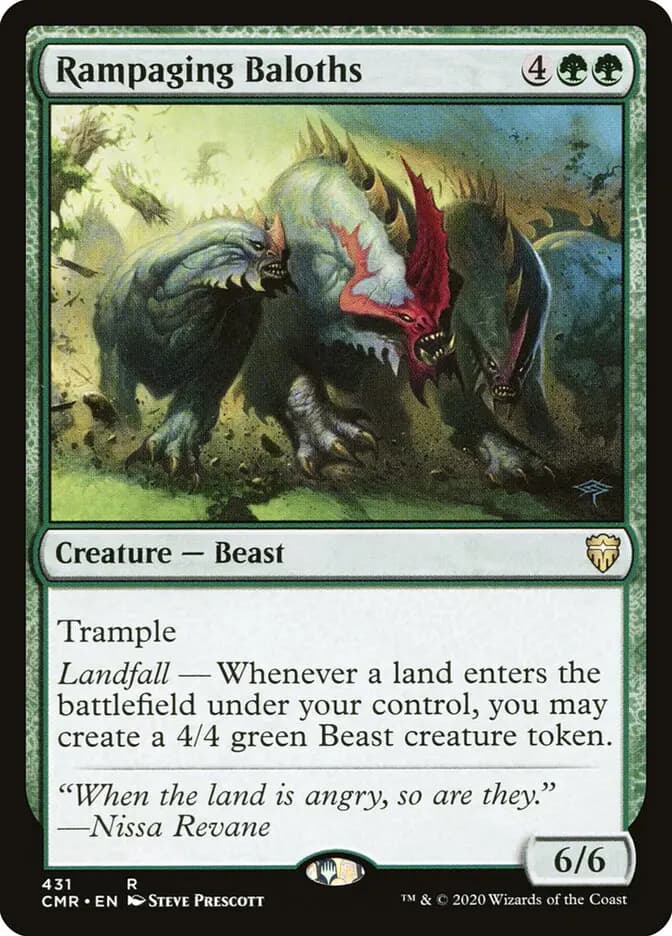Card image of Rampaging Baloths