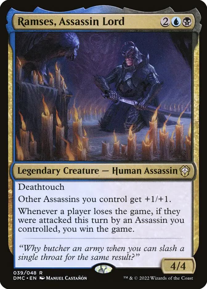 Card image of Ramses, Assassin Lord