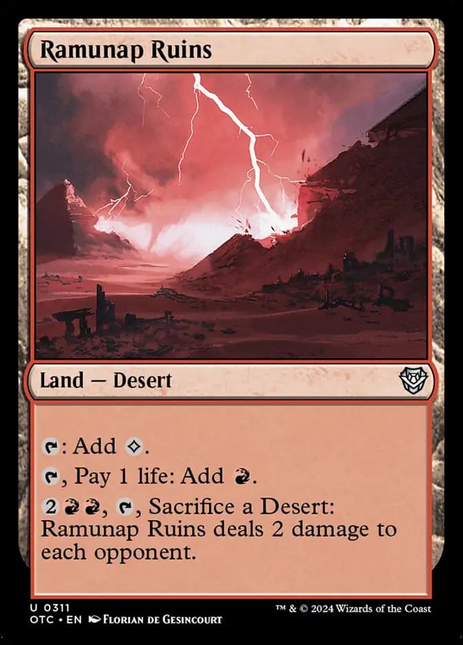 Card image of Ramunap Ruins
