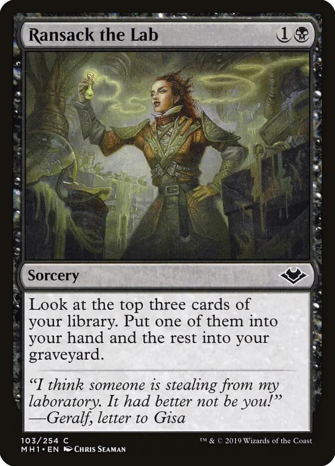 Card image of Ransack the Lab