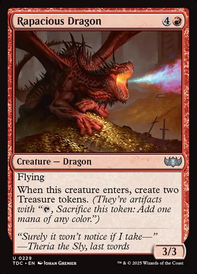 Card image of Rapacious Dragon