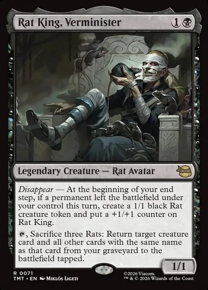 Card image of Rat King, Verminister