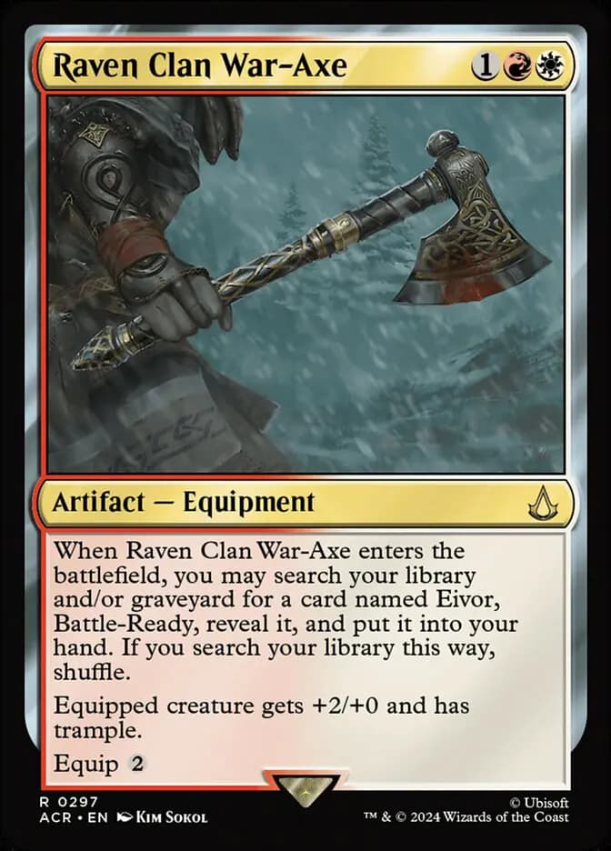 Card image of Raven Clan War-Axe