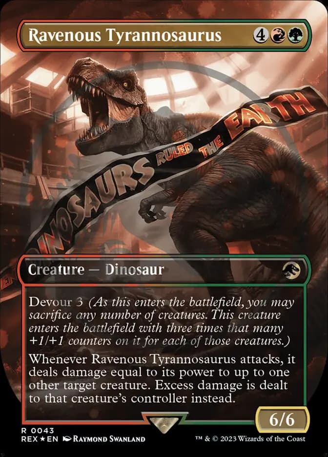 Card image of Ravenous Tyrannosaurus