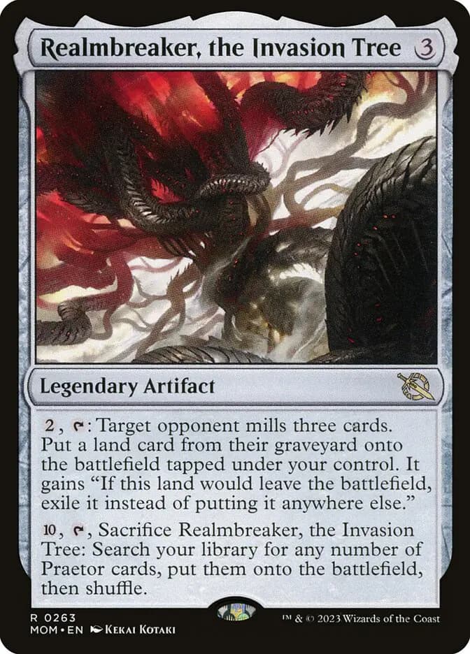 Card image of Realmbreaker, the Invasion Tree