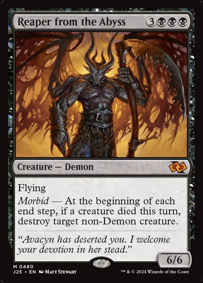 Card image of Reaper from the Abyss