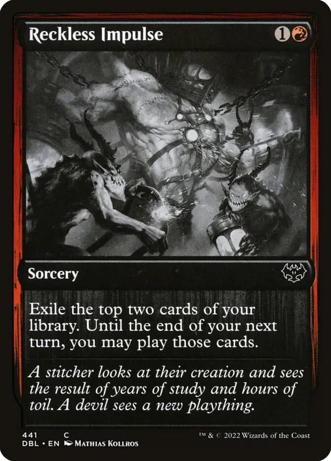 Card image of Reckless Impulse