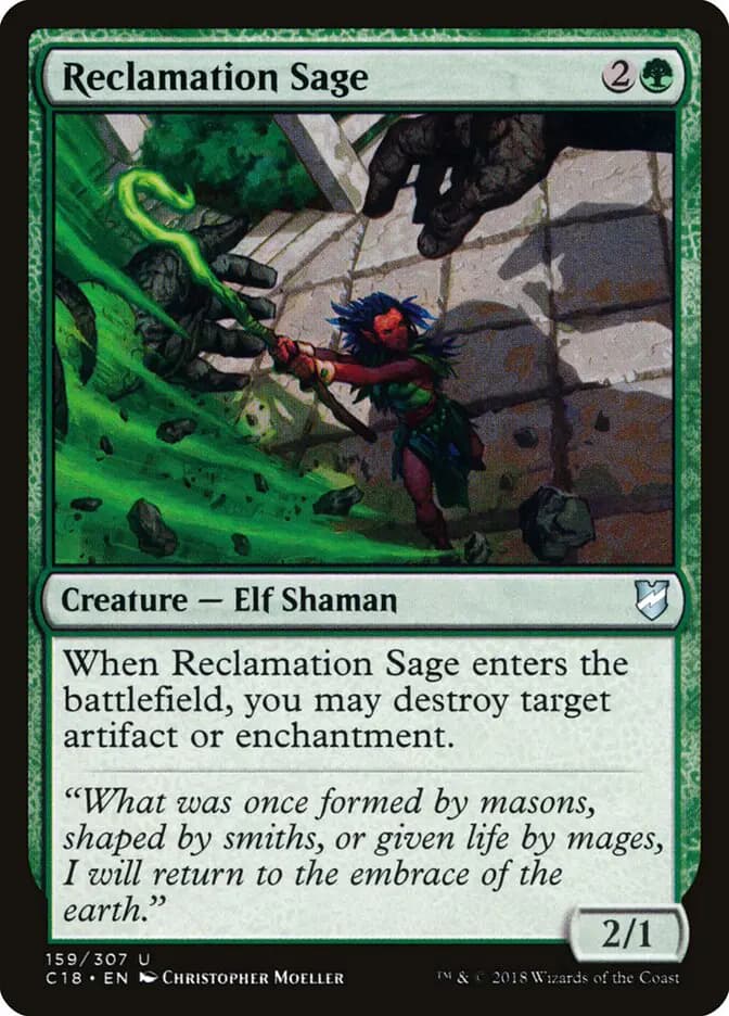 Card image of Reclamation Sage