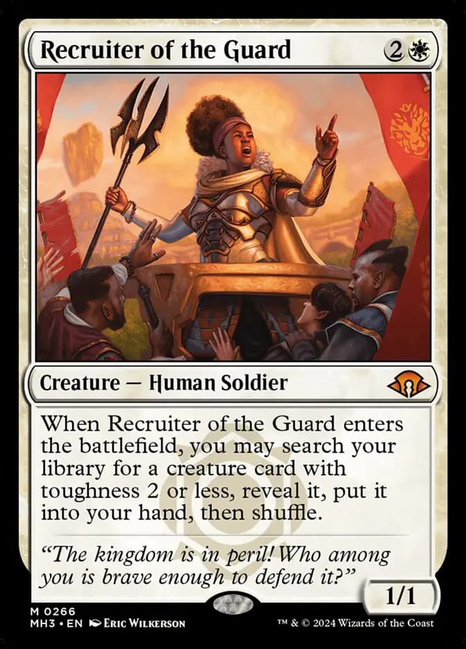 Card image of Recruiter of the Guard