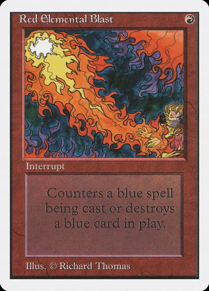 Card image of Red Elemental Blast