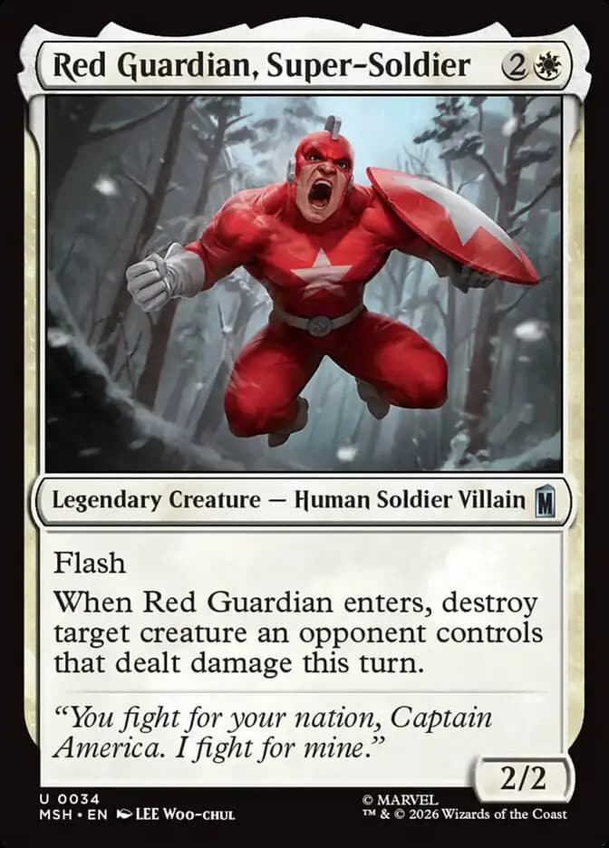 Card image of Red Guardian, Super-Soldier