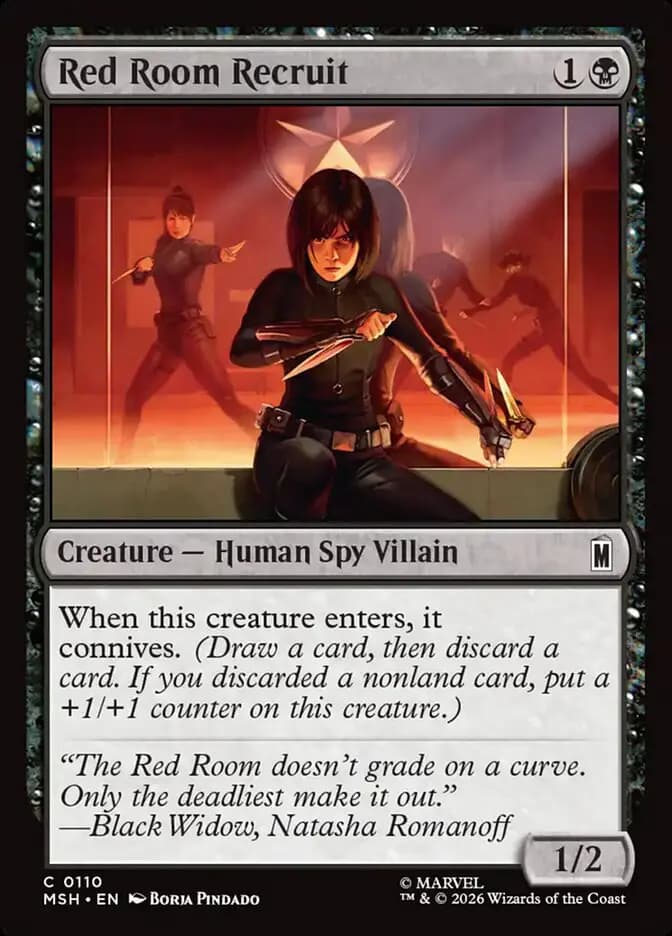 Card image of Red Room Recruit