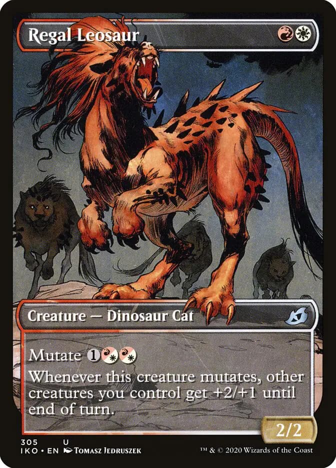 Card image of Regal Leosaur