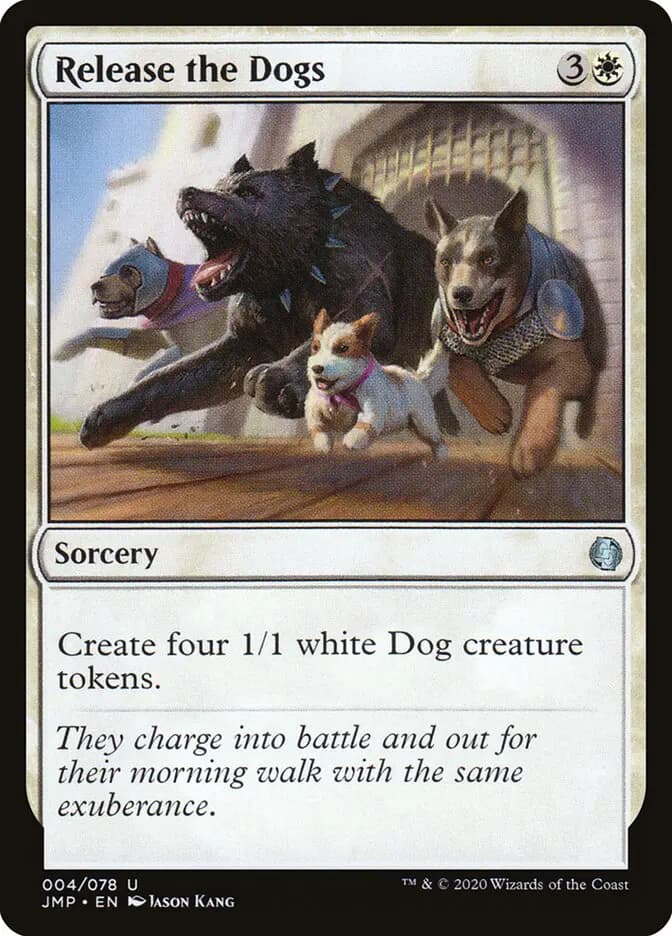 Card image of Release the Dogs