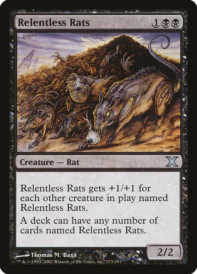 Card image of Relentless Rats