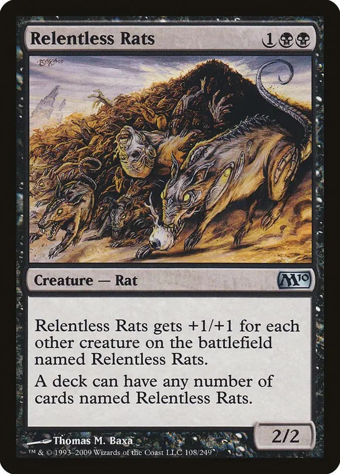 Card image of Relentless Rats