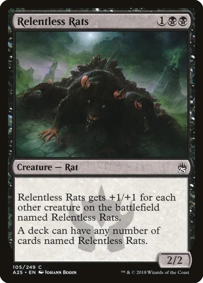 Card image of Relentless Rats