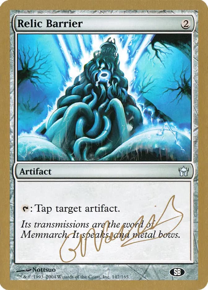Card image of Relic Barrier