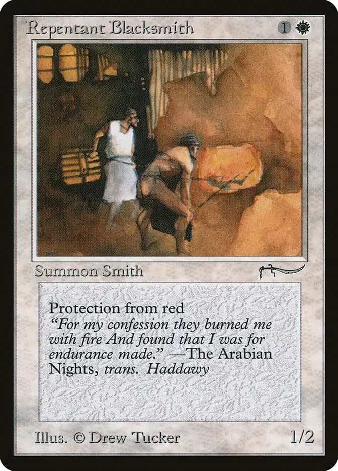 Card image of Repentant Blacksmith