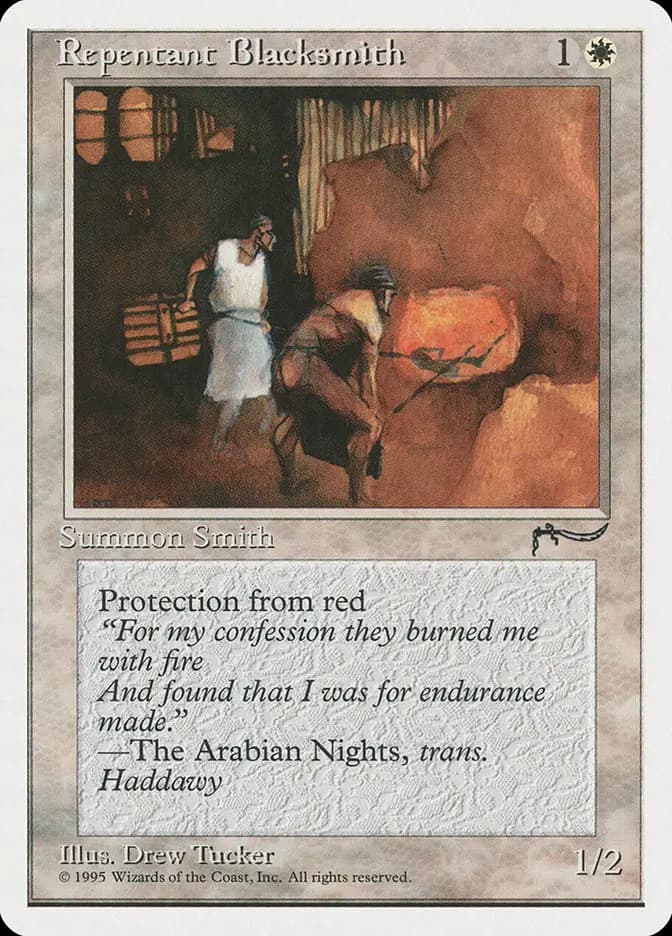 Card image of Repentant Blacksmith
