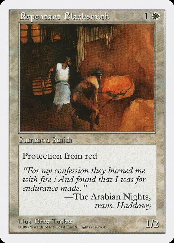 Card image of Repentant Blacksmith