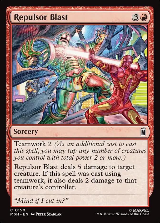 Card image of Repulsor Blast