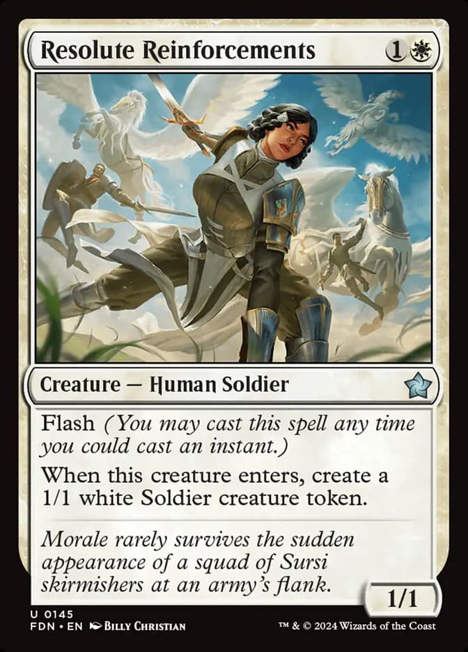 Card image of Resolute Reinforcements