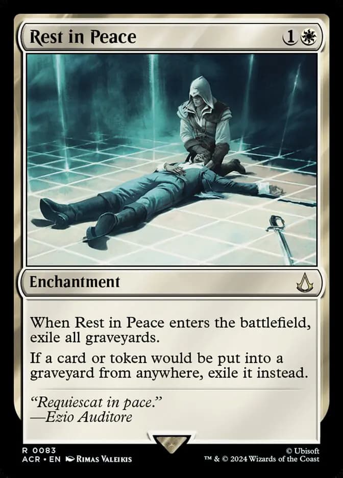 Card image of Rest in Peace