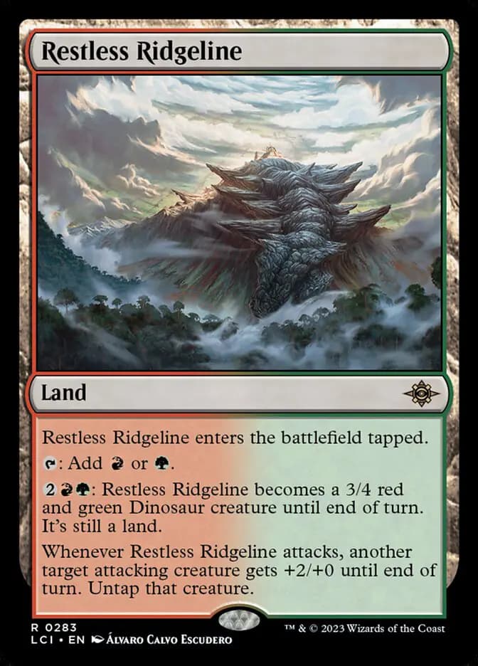 Card image of Restless Ridgeline