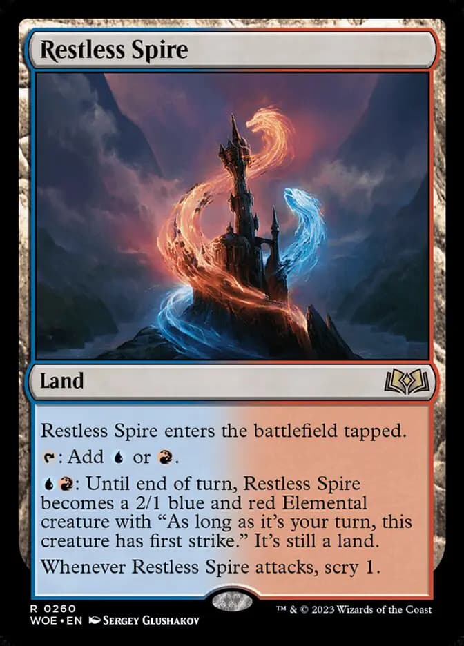 Card image of Restless Spire
