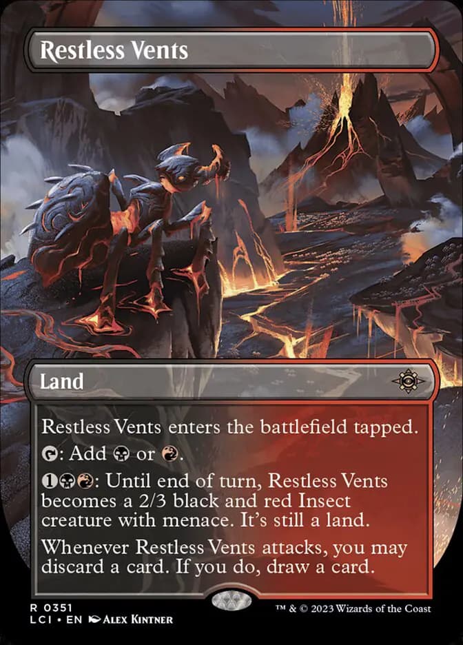 Card image of Restless Vents