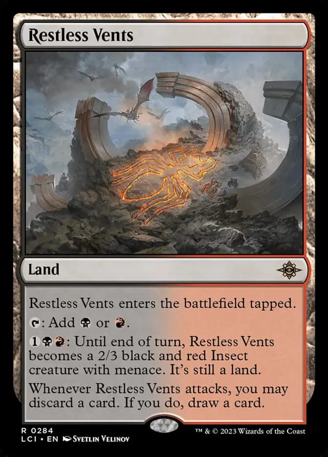 Card image of Restless Vents