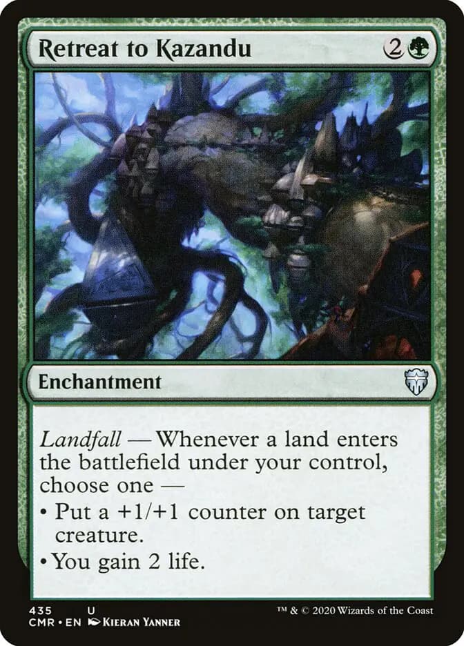 Card image of Retreat to Kazandu