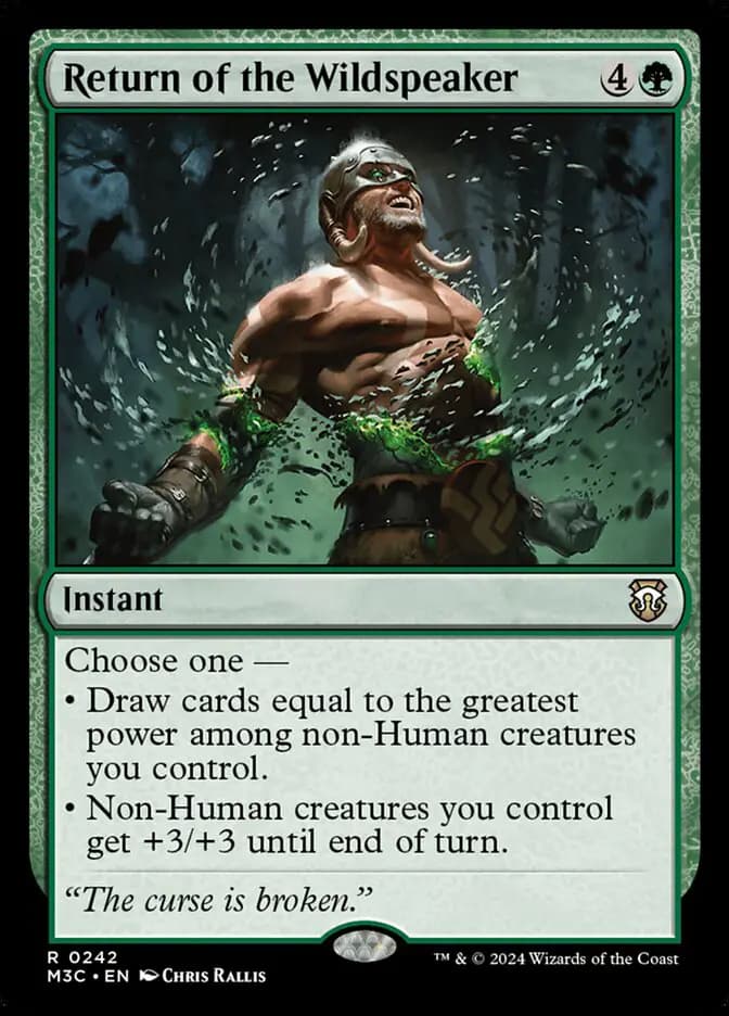 Card image of Return of the Wildspeaker