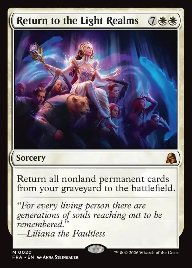 Card image of Return to the Light Realms
