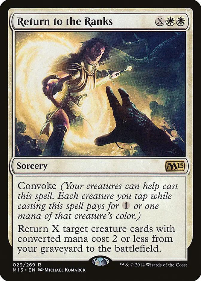 Card image of Return to the Ranks