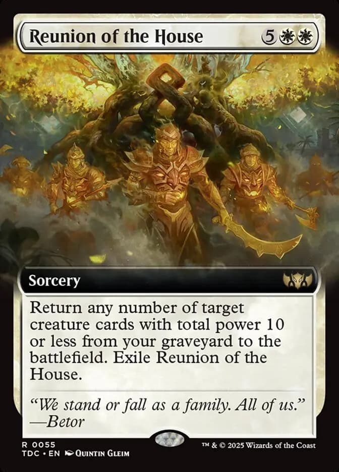 Card image of Reunion of the House