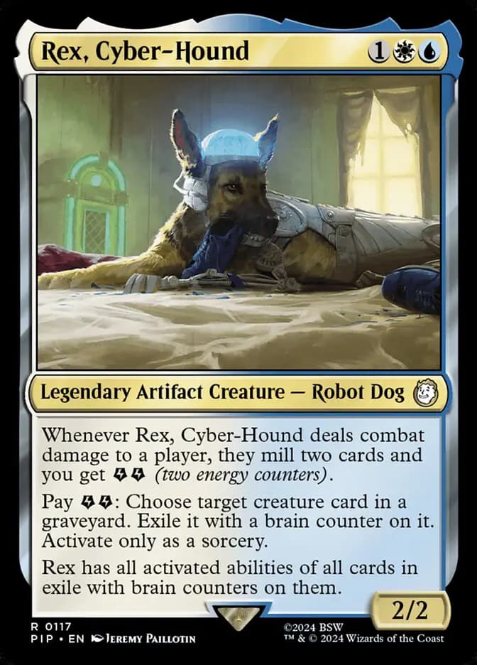 Card image of Rex, Cyber-Hound