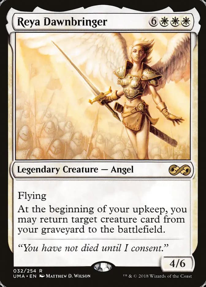 Card image of Reya Dawnbringer