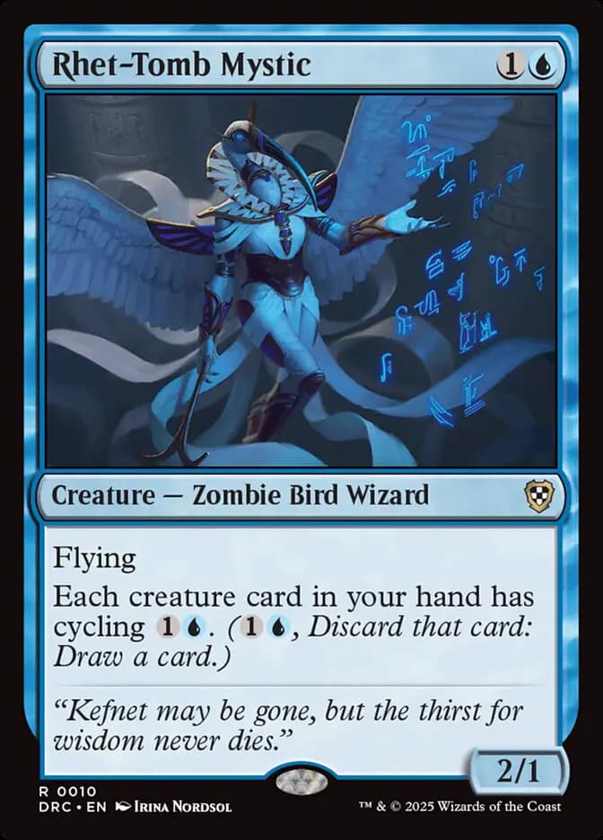 Card image of Rhet-Tomb Mystic