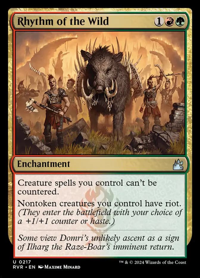 Card image of Rhythm of the Wild