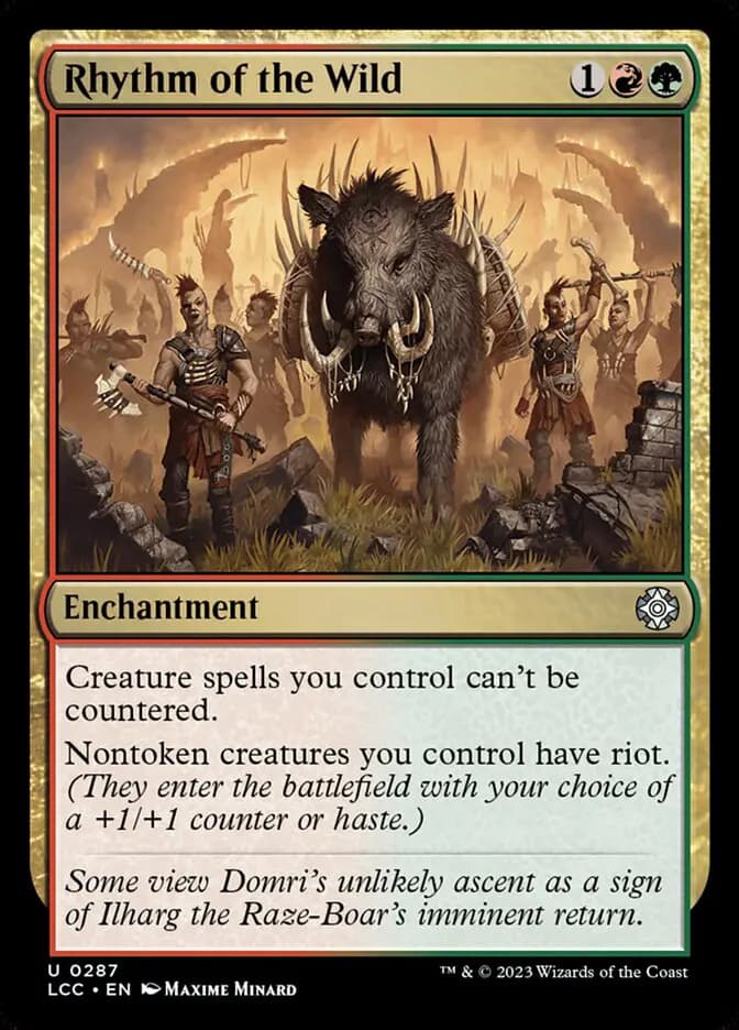 Card image of Rhythm of the Wild
