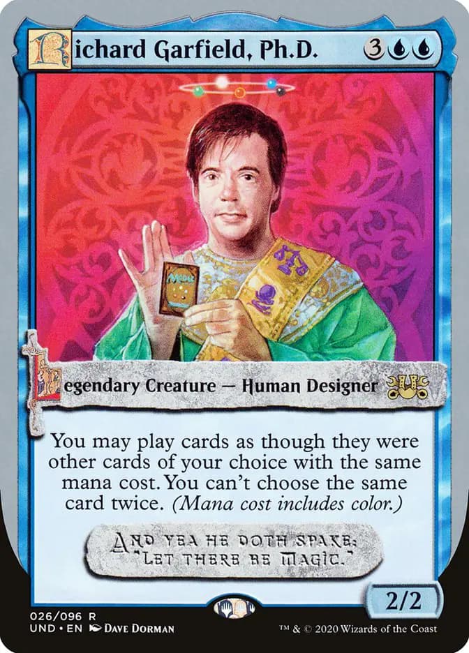 Card image of Richard Garfield, Ph.D.